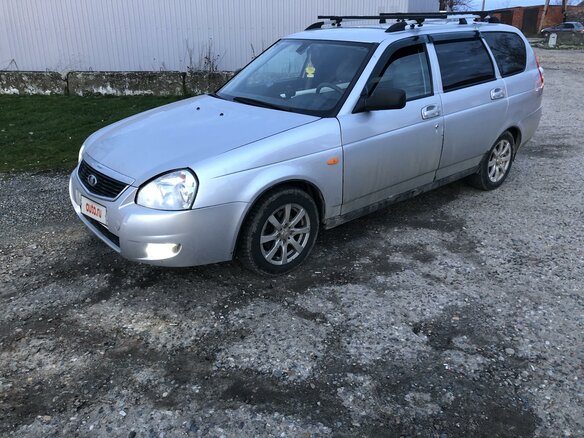 2009 Lada (ВАЗ) Priora I, серебристый, 360000 рублей