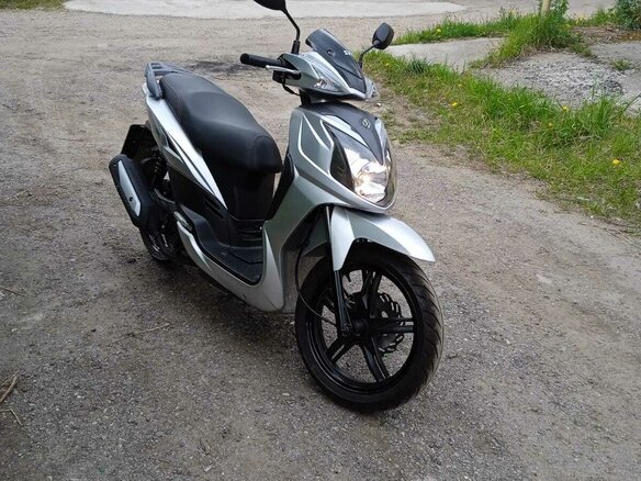 2012 Sym Symphony 125, серебристый, 190000 рублей - вид 1
