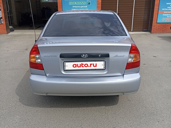 2007 Hyundai Accent ТагАЗ II, серебристый, 550000 рублей - вид 3
