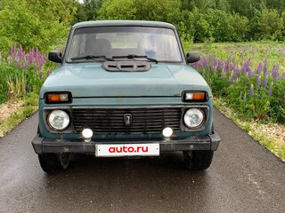 2003 Lada (ВАЗ) 2121 (4x4) I Рестайлинг, голубой, 250000 рублей, вид 2