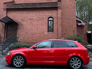 2008 Audi A3 II (8P) Рестайлинг 2, красный, 1101884 рублей, вид 2