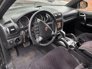 2006 Porsche Cayenne S I (955), чёрный, 1700000 рублей, вид 5
