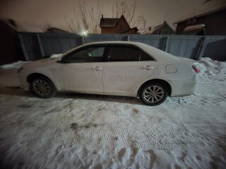 2016 Toyota Camry VII (XV50) Рестайлинг, белый, 1850000 рублей, вид 2
