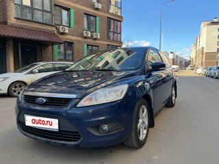 2010 Ford Focus II Рестайлинг, синий, 420000 рублей, вид 1