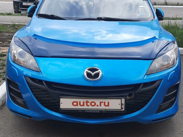 2011 Mazda 3 II (BL) Рестайлинг, голубой, 950000 рублей - вид 1