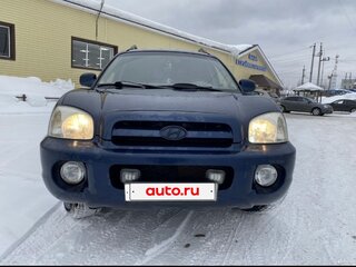 2008 Hyundai Santa Fe Classic Classic, синий, 730000 рублей, вид 1