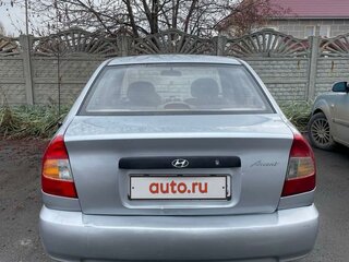 2008 Hyundai Accent ТагАЗ II, серебристый, 530000 рублей, вид 4