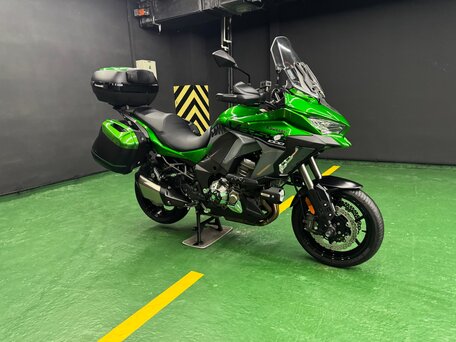 2019 Kawasaki Versys 1000, зелёный, 1300000 рублей, вид 3