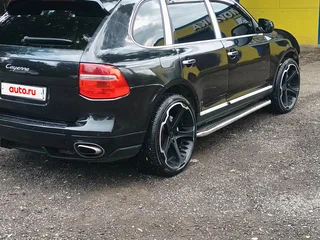 2007 Porsche Cayenne S I Рестайлинг (957), чёрный, 1050000 рублей, вид 4