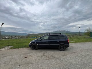 2001 Opel Zafira A, синий, 350000 рублей, вид 1