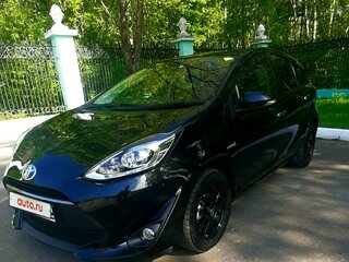 2018 Toyota Aqua I Рестайлинг 2, чёрный, 1380000 рублей, вид 1