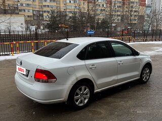 2014 Volkswagen Polo V, белый, 530000 рублей, вид 5