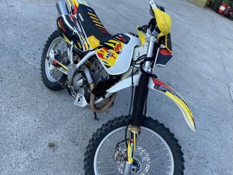 1999 Suzuki DR 250, жёлтый, 300000 рублей, вид 3