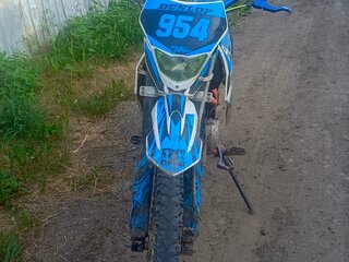 2023 Kayo Basic TT125EM, синий, 79999 рублей, вид 3