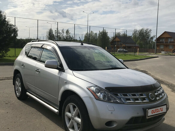 2006 Nissan Murano I (Z50), серебристый - вид 2