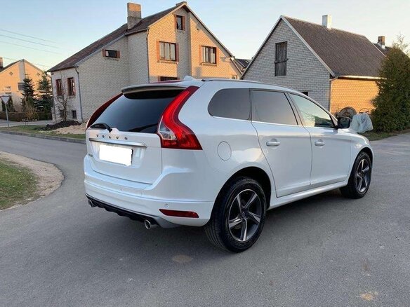2014 Volvo XC60 I Рестайлинг, белый - вид 4