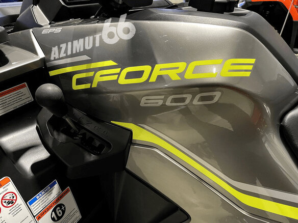 2025 CFMoto CFORCE 600 Advanced EPS, серый, 1149900 рублей - вид 6