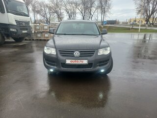 2008 Volkswagen Touareg I Рестайлинг, бежевый, 1290000 рублей, вид 2
