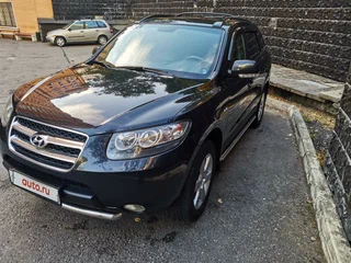 2008 Hyundai Santa Fe II, чёрный, 1650000 рублей, вид 4