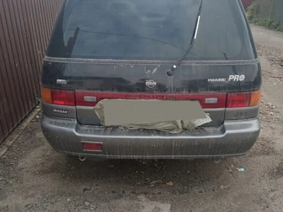 1992 Nissan Prairie II (M11), серый, 70000 рублей - вид 1