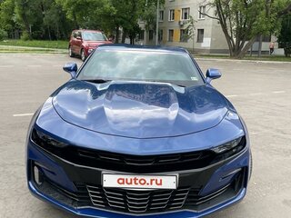 2019 Chevrolet Camaro 10-speed VI Рестайлинг, синий, 3600000 рублей, вид 3