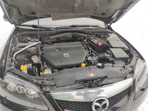 2007 Mazda 6 I (GG) Рестайлинг, чёрный, 850000 рублей - вид 9