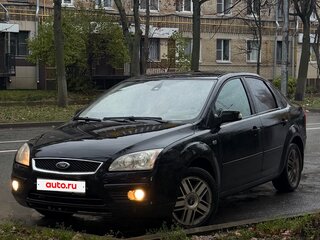 2007 Ford Focus II, чёрный, 380000 рублей, вид 1