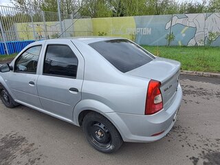 2014 Renault Logan I Рестайлинг, серый, 680000 рублей, вид 4