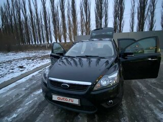 2008 Ford Focus II Рестайлинг, чёрный, 690000 рублей, вид 2