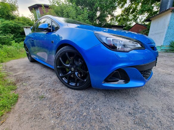 2013 Opel Astra OPC J, синий, 1300000 рублей - вид 6