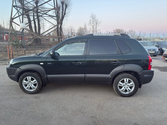 2005 Hyundai Tucson I, зелёный - вид 7