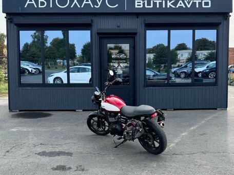 2015 Triumph Bonneville T100, красный, 730000 рублей, вид 5