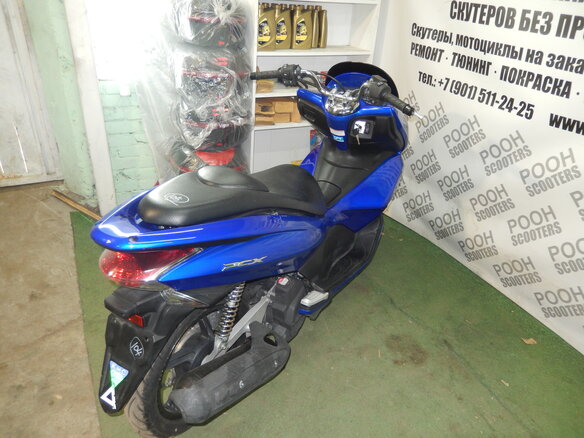 2012 Honda PCX 125, синий - вид 11