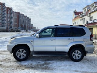 2004 Toyota Land Cruiser Prado 4-speed 120 Series, серебристый, 2000000 рублей, вид 5