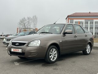 2014 Lada (ВАЗ) Priora I Рестайлинг, коричневый, 810000 рублей, вид 1