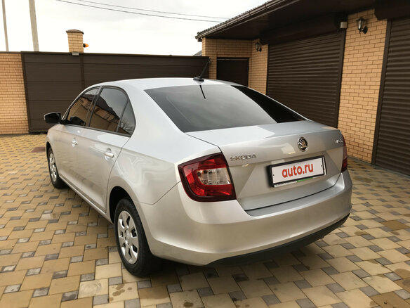2018 Skoda Rapid I Рестайлинг, серебристый, 1450000 рублей - вид 6