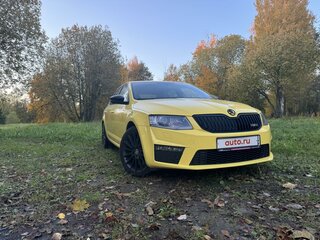 2014 Skoda Octavia RS III, жёлтый, 2000000 рублей, вид 3