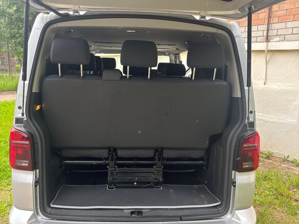 2012 Volkswagen Caravelle T5 Рестайлинг, серебристый, 1849000 рублей - вид 15