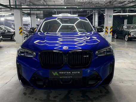 2023 BMW X4 M Competition I (F98) Рестайлинг, синий, 10100000 рублей, вид 2