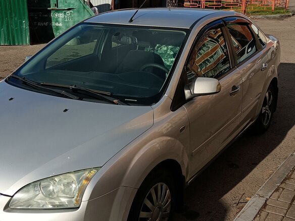 2007 Ford Focus II, серебристый, 580000 рублей