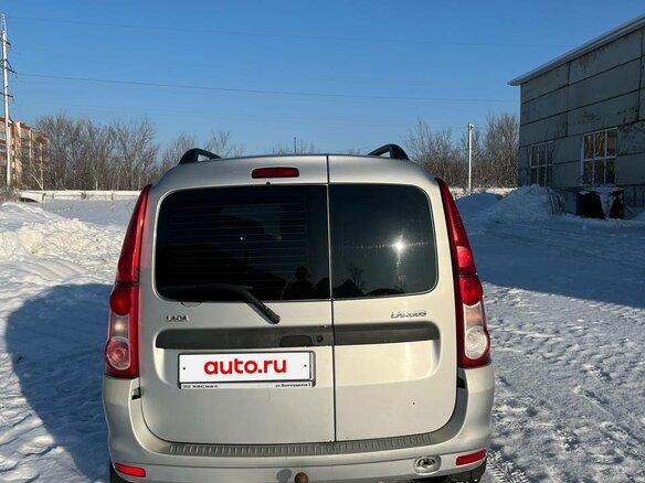 2013 Lada (ВАЗ) Largus I, серебристый, 665000 рублей - вид 4