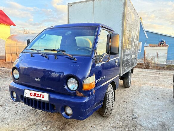 2007 Hyundai Porter, синий, 800000 рублей - вид 4