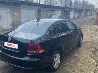 2017 Volkswagen Polo V Рестайлинг, чёрный, 1240000 рублей, вид 5