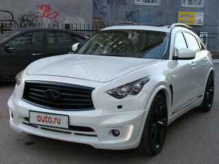 2012 Infiniti FX50 II (S51) Рестайлинг, белый, 2297000 рублей, вид 5