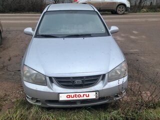 2004 Kia Cerato I, серебристый, 210000 рублей, вид 1