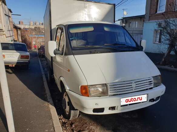 2002 ГАЗ ГАЗель (3302), белый, 350000 рублей