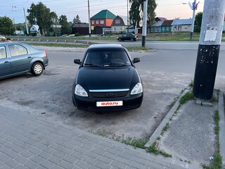 2009 Lada (ВАЗ) Priora I, чёрный, 270000 рублей, вид 1