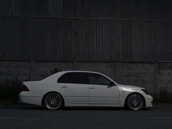 2004 Lexus LS 430 III Рестайлинг, белый, 1350000 рублей - вид 11