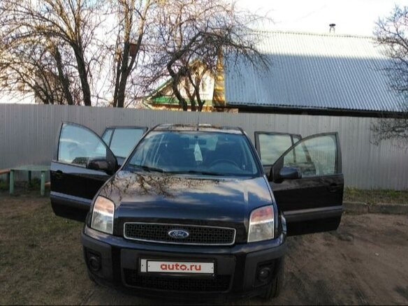 2007 Ford Fusion I Рестайлинг, чёрный, 665000 рублей - вид 2