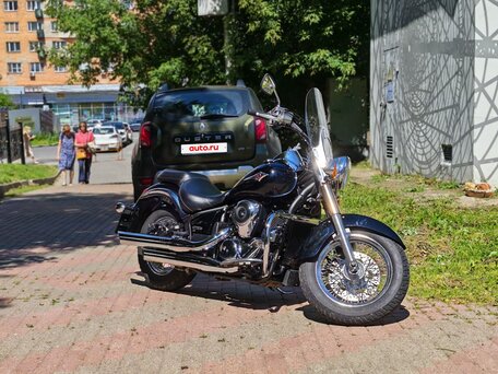 2008 Kawasaki VN900 Vulcan, чёрный, 950000 рублей, вид 2